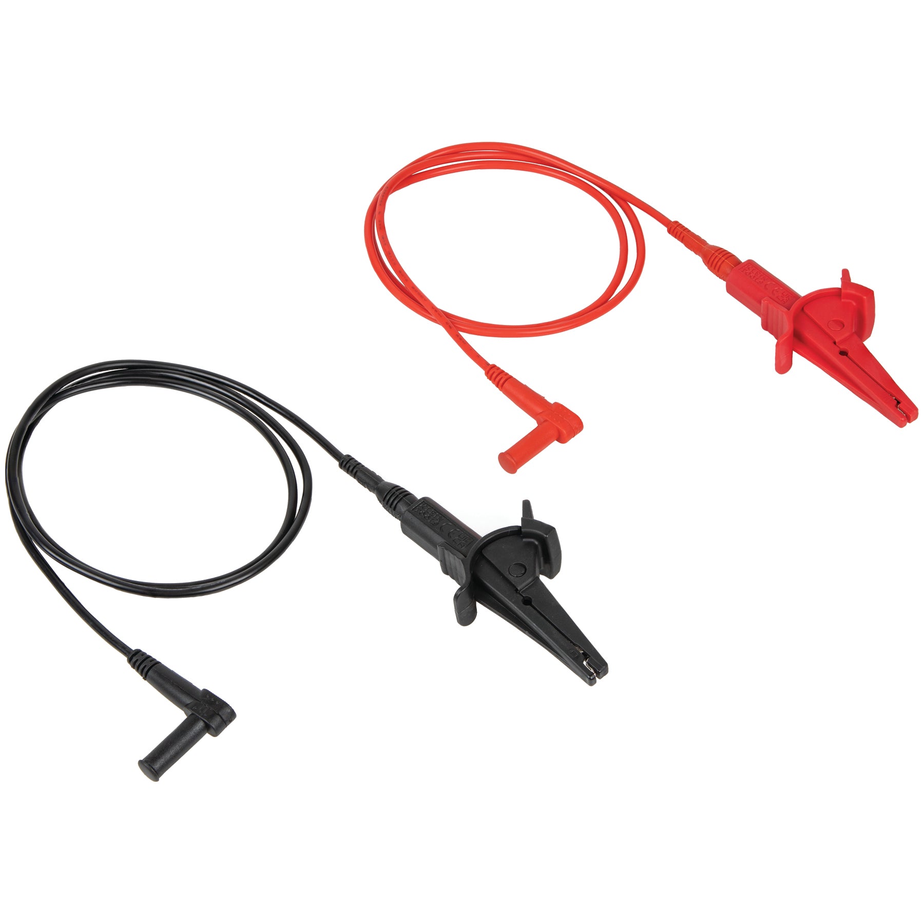 Klein Tools 69381 H/D Alligator Clip Test Leads 3Ft Cativ
