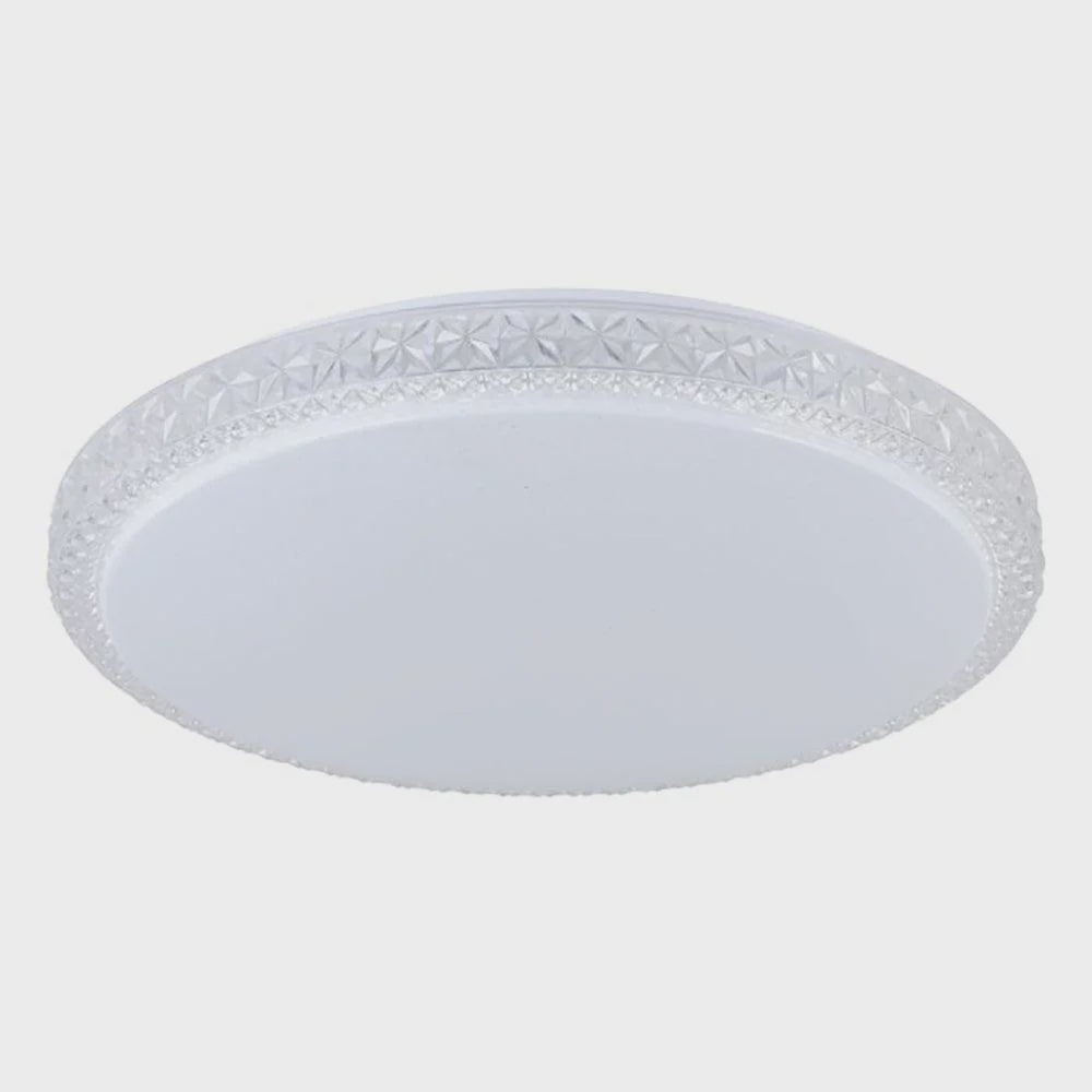 Delilah LED Oyster Light 24W White 3CCT - 205669 - ARCK Electrical Wholesale Supplies
