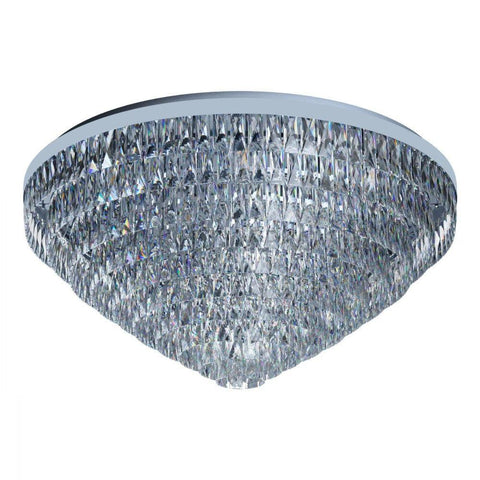 Valparaiso 25 Light Ceiling Chrome & Crystal 980mm - 39493 - ARCK Electrical Wholesale Supplies