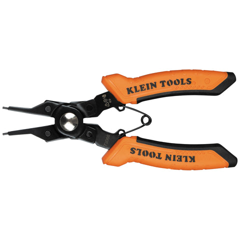 Klein Tools 6-in-1 Interchangeable Snap Ring Pliers- A-73066