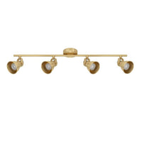 SERAS Spot 4 Lights Brushed Brass Steel - 206054