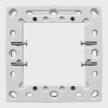 Clipsal 120mmx120mm 2 Gang Whi - 448SD-WE - ARCK Electrical Wholesale Supplies