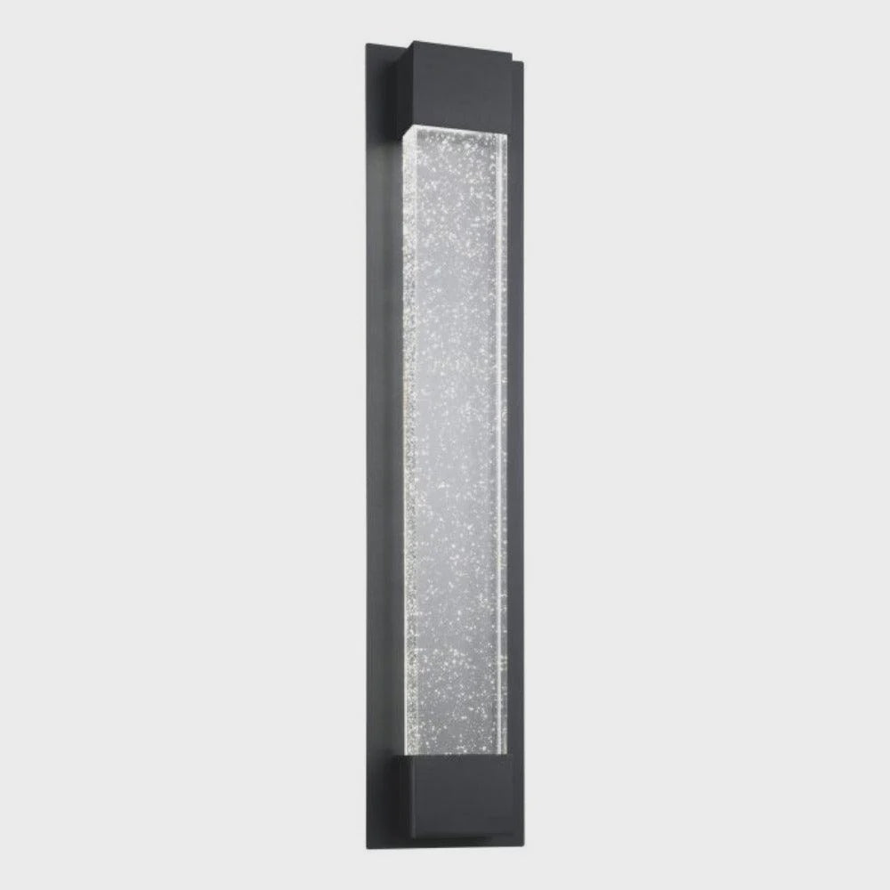 VILLAGRAZIA Exterior Wall 2 Lights H600mm Black Aluminium 3CCT - 205924 - ARCK Electrical Wholesale Supplies