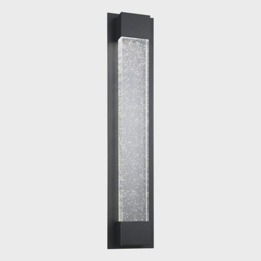 VILLAGRAZIA Exterior Wall 2 Lights H600mm Black Aluminium 3CCT - 205924 - ARCK Electrical Wholesale Supplies