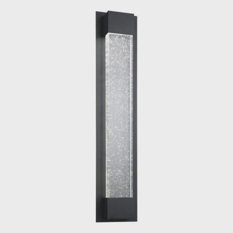 VILLAGRAZIA Exterior Wall 2 Lights H600mm Black Aluminium 3CCT - 205924 - ARCK Electrical Wholesale Supplies