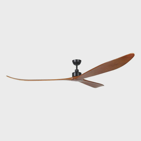 Currumbin 100 DC Fan Merbau/Black - 20619428 - ARCK Electrical Wholesale Supplies