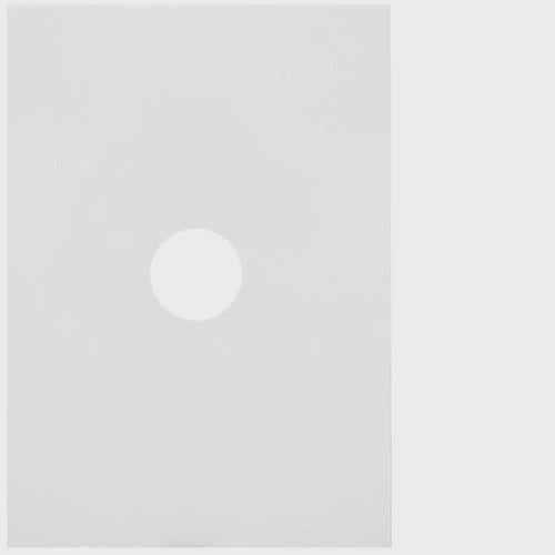 Hager Finesse 1 Gang Switch Plate (Matt White) - WBQSP1-MW - ARCK Electrical Wholesale Supplies