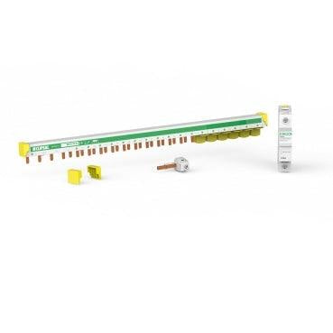 CLIPSAL MAX9 BUSBAR 3PN 21 MODULES - MX9B321N - ARCK Electrical Wholesale Supplies