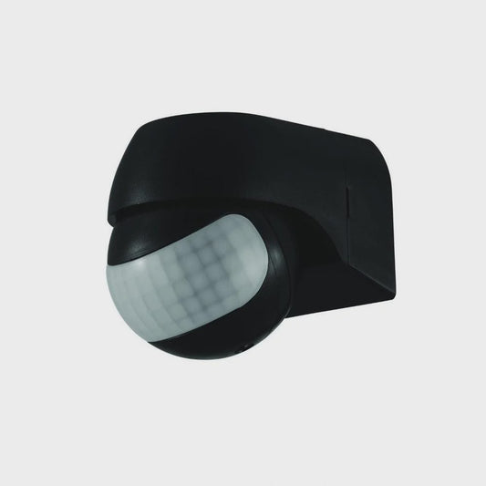Detect Me 180 Degree Motion Detector Black - 204523 - ARCK Electrical Wholesale Supplies