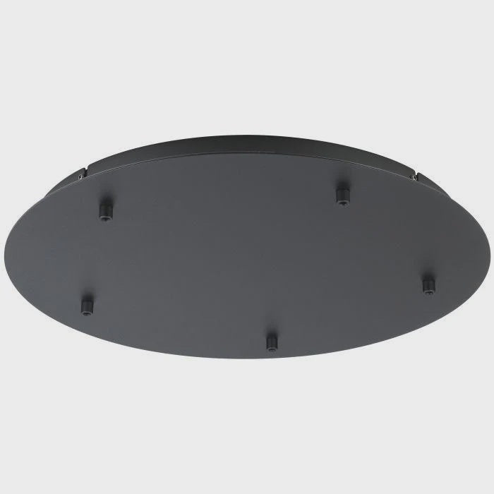 Ceiling Plate Only H/L 5XL/H Black - 205358 - ARCK Electrical Wholesale Supplies