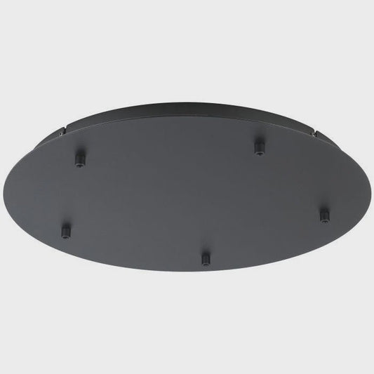 Ceiling Plate Only H/L 5XL/H Black - 205358 - ARCK Electrical Wholesale Supplies