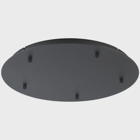 Ceiling Plate Only H/L 5XL/H Black - 205358 - ARCK Electrical Wholesale Supplies