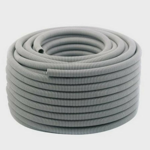 CORRUGATED CONDUIT GREY 50MM X 10M - CC5010 - ARCK Electrical Wholesale Supplies