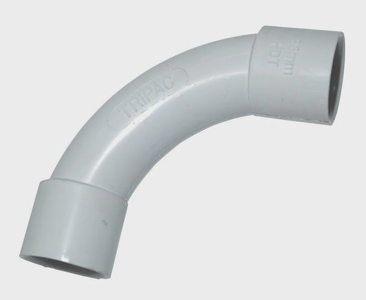 STD BEND WHITE 20MM - SBW20-P - ARCK Electrical Wholesale Supplies