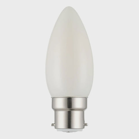 Candle Frost Globe 4W B22 Dimmable 3000K - 206442 - ARCK Electrical Wholesale Supplies