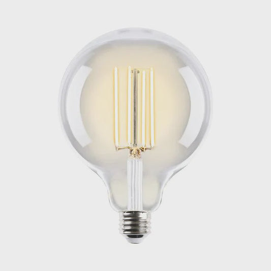 G125 LED E27 Globe – 7.5W 2700K Warm White Dimmable - 9E27LEDSP125DC - ARCK Electrical Wholesale Supplies