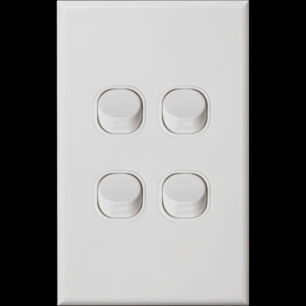 Standard 4 Gang Switch - DXWS4/V