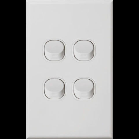 Standard 4 Gang Switch - DXWS4/V
