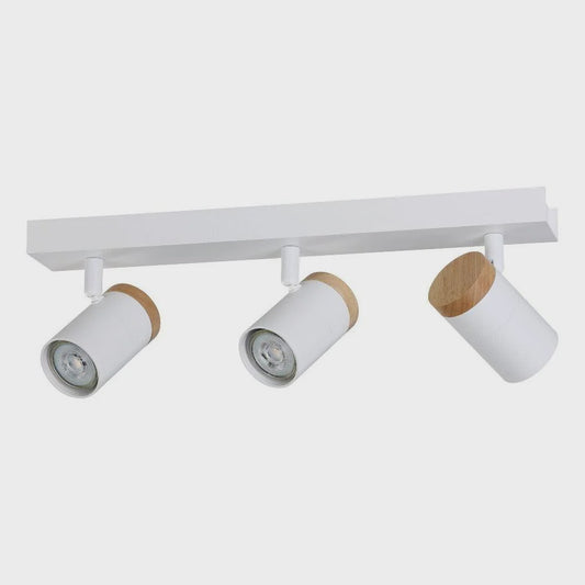 CARTAGENA Spot 3 lights White Steel - 206181 - ARCK Electrical Wholesale Supplies