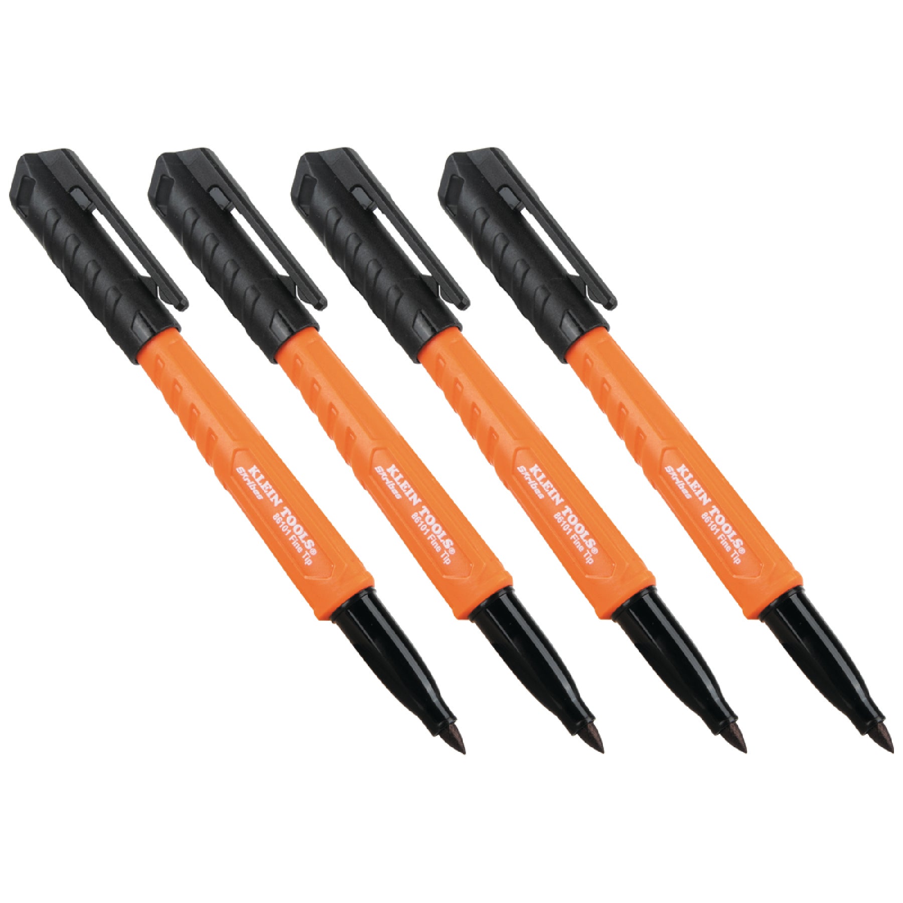 Klein Tools A-861014 4Pk Black Fine Marker - ARCK Electrical Wholesale Supplies
