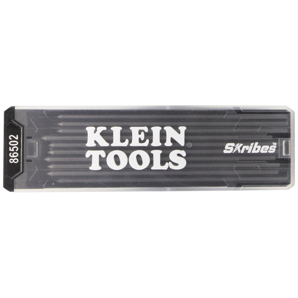 Klein Tools Skribes™ Replacement Leads, Black, 10-Pack- A-86502