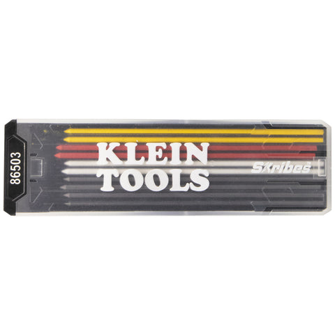 Klein Tools Skribes™ Replacement Leads, Multi-Color, 10-Piece- A-86503