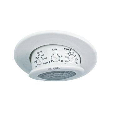 Clipsal Infrascan Passive Motion Sensor Flush Ceiling Mount Gimble Single Channel - 753CF1