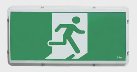 LED Weatherproof Exit Light - LWNE1711 - ARCK Electrical Wholesale Supplies