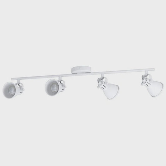 Seras 1 LED Spot Light 4x5W 4000K White Steel - 205318 - ARCK Electrical Wholesale Supplies