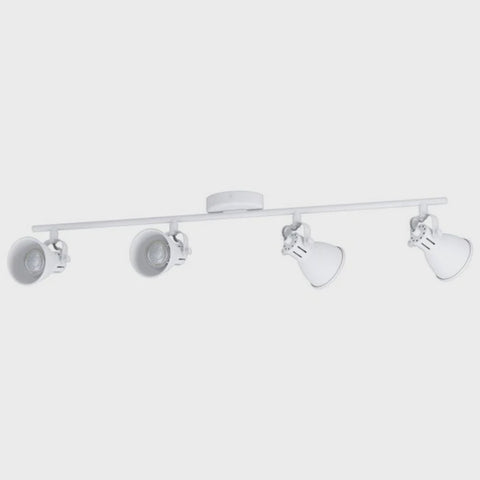 Seras 1 LED Spot Light 4x5W 4000K White Steel - 205318 - ARCK Electrical Wholesale Supplies