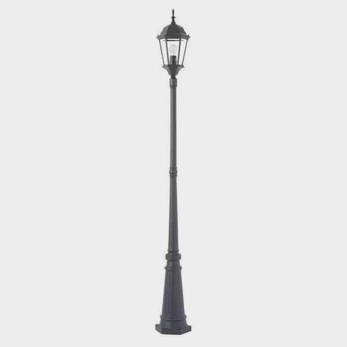 Yarra 1 Light Post+Post Top Black - MX7391P-BLK