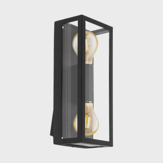 Alamonte 2 Wall Light Black Steel - 98273N - ARCK Electrical Wholesale Supplies