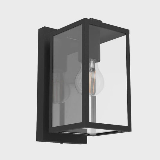 BUDRONE Exterior Wall Light Black Steel - 900288N - ARCK Electrical Wholesale Supplies