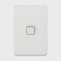 Clipsal Iconic 1 Gang Switch - 3041VA-VW