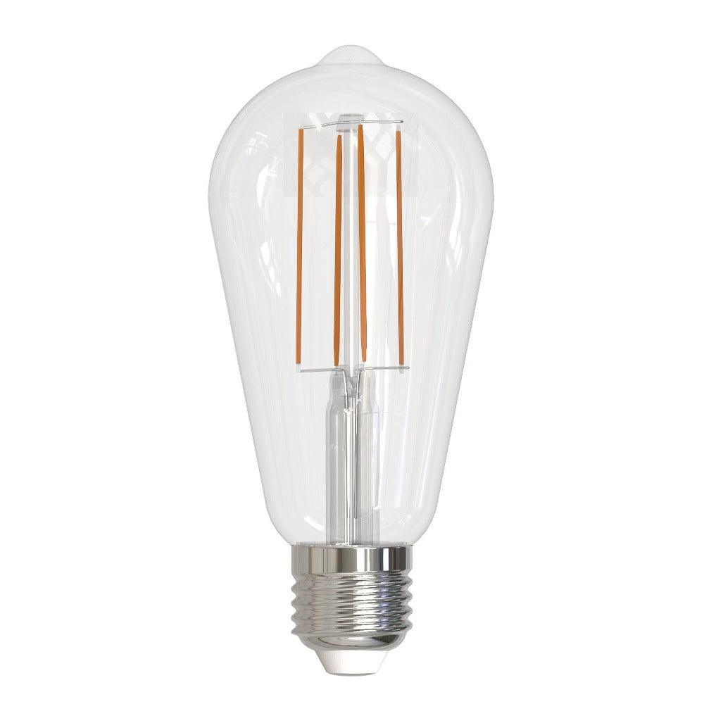 Bulb ST64 LED Filament Globe ES 240V 7.5W Clear 2700K - 205962