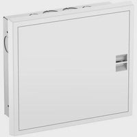 MAX9 Switchboard Enclosure Type 1, 1 Row, 11 Ways, Flush Mounted - MX9E1111F