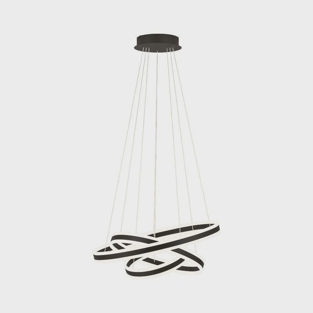 Tonarella 177W LED Pendant Black / Satined - 205027 - ARCK Electrical Wholesale Supplies