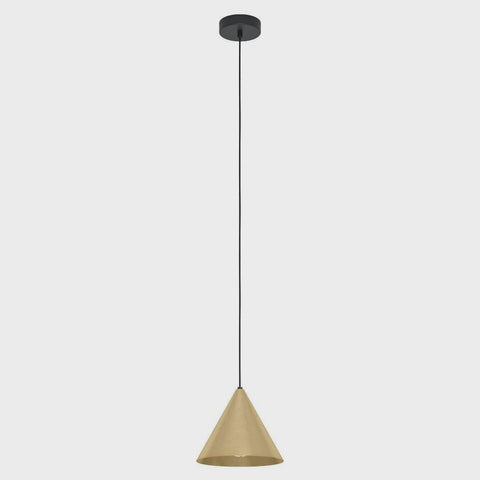 NARICES Pendant Light Black / Brushed Brass Steel - 99591N - ARCK Electrical Wholesale Supplies