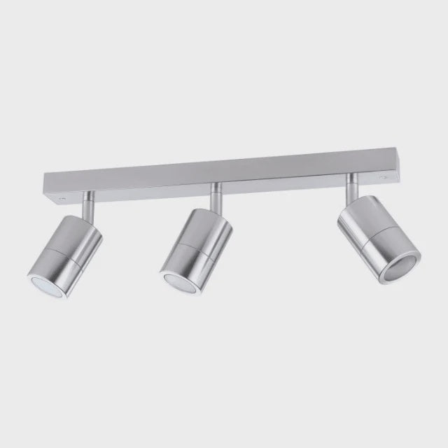 Fremantle 3 Light Adjustable Outdoor Ceiling Light Titanium - 206158 - ARCK Electrical Wholesale Supplies