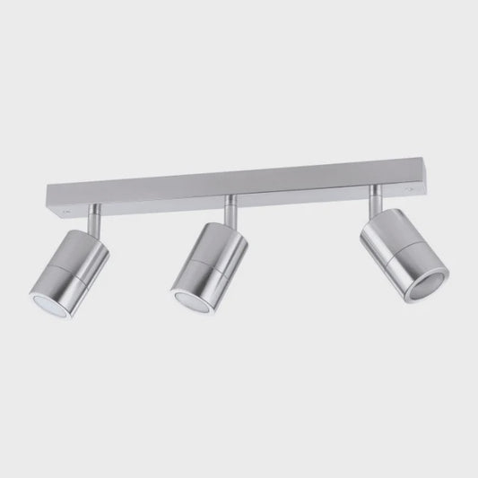 Fremantle 3 Light Adjustable Outdoor Ceiling Light Titanium - 206158 - ARCK Electrical Wholesale Supplies