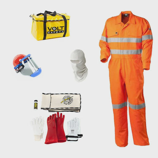 VOLT SAFETY ARC-KIT2-102R - ARC FLASH KIT HRC2 8.6CAL/CM2 - SIZE: XL - ARCK Electrical Wholesale Supplies