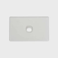 Tesla Slimline Series Switch - 1 Gang - TESNSW1V