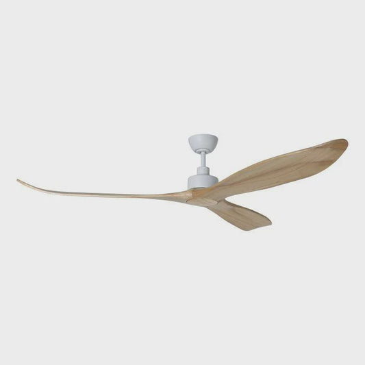 Currumbin 80 DC Fan Natural/Wht - 20619321 - ARCK Electrical Wholesale Supplies