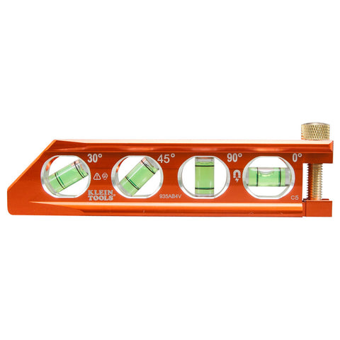 Klein Tools ACCU-BEND™ Level, 4 Vial- A-935AB4V