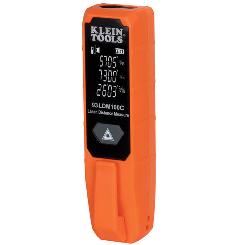 Klein Tools Compact Laser Distance Measurer- A-93LDM100C