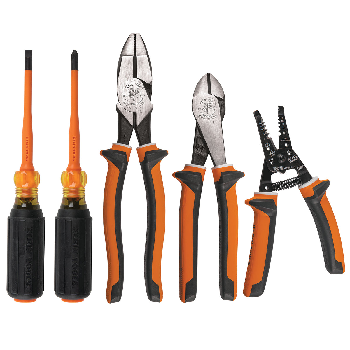 Klein Tools A-94130 1000V Insulated Tool Kit 5-Piece - ARCK Electrical Wholesale Supplies