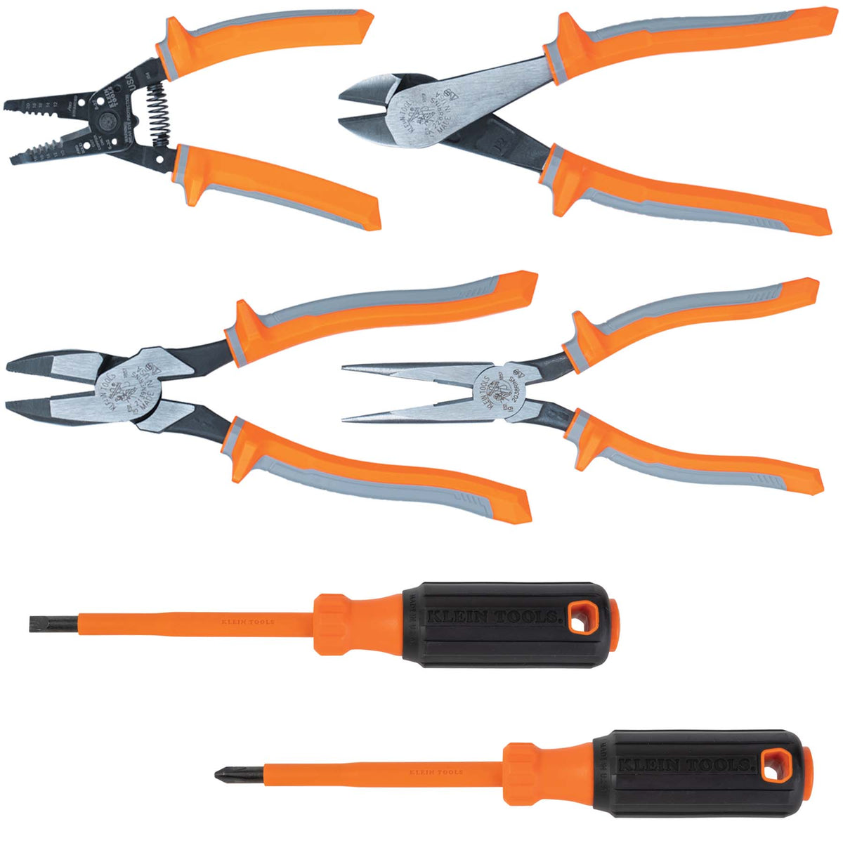 Klein Tools A-9418R 1000V Insulated Tool Set 6-Piece - ARCK Electrical Wholesale Supplies