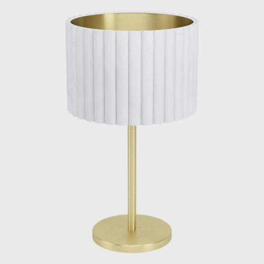 Tamaresco 1 Light Table Lamp Brushed Brass Steel - 39766N - ARCK Electrical Wholesale Supplies