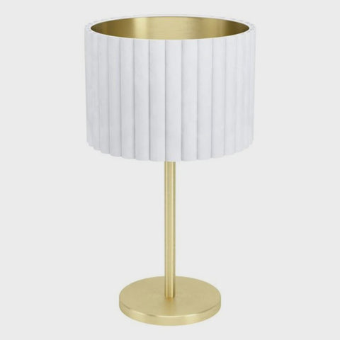 Tamaresco 1 Light Table Lamp Brushed Brass Steel - 39766N - ARCK Electrical Wholesale Supplies