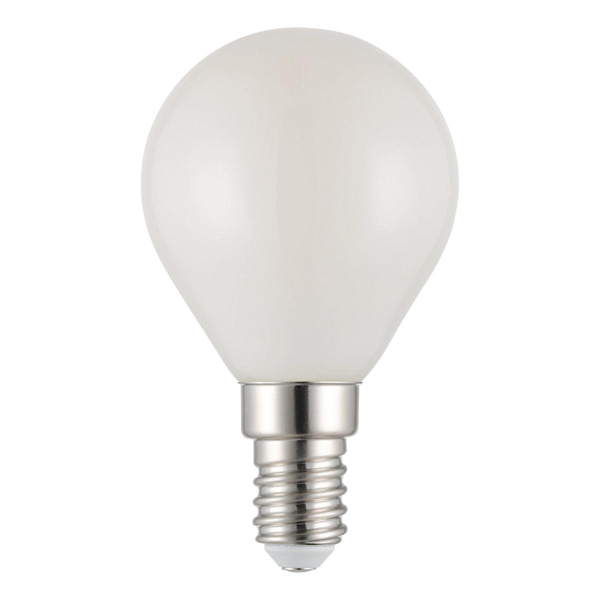 Fancy Round Frost LED 4W E14 Dimmable 3000K - 206456